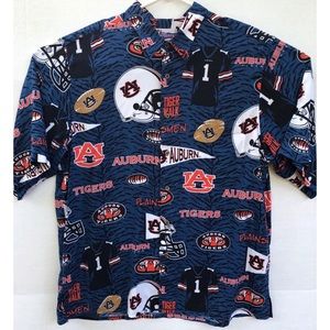 Reyn Spooner XXL Auburn University Hawaiian Shirt